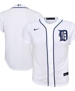 Detroit Tigers Nike Youth Home Replica Team Jersey - White