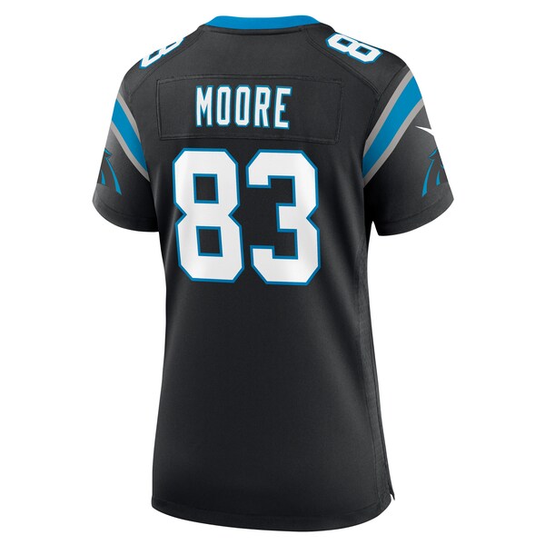 David Moore Carolina Panthers Nike Women's Game Jersey - Black - Image 4