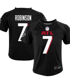Bijan Robinson Atlanta Falcons Nike Preschool Player Game Jersey - Black