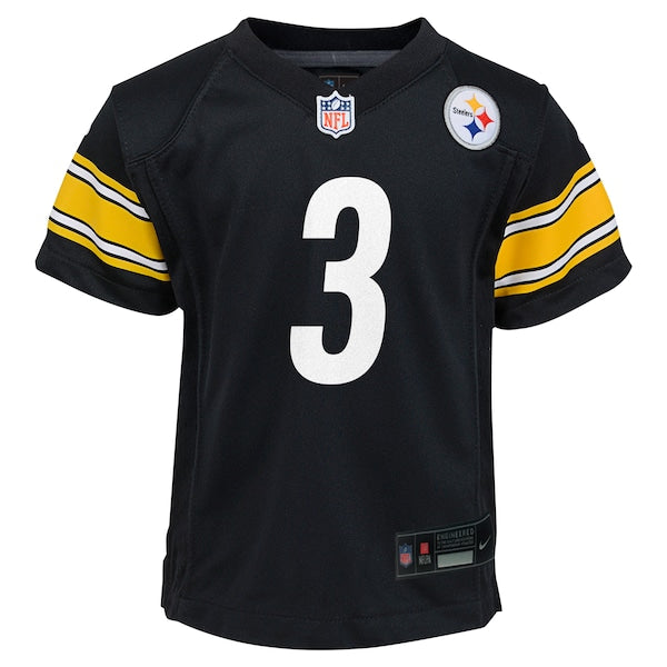 Russell Wilson Pittsburgh Steelers Nike Preschool Player Game Jersey - Black - Image 2