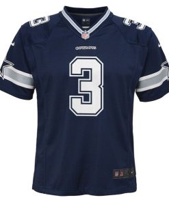 Alternative view of George Pickens Dallas Cowboys Nike Youth Game Jersey - Navy