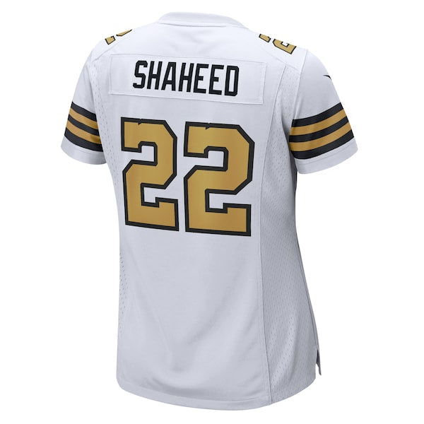 Rashid Shaheed New Orleans Saints Nike Women's Alternate Game Jersey - White/Black - Image 4
