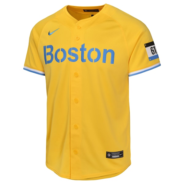 David Ortiz Boston Red Sox Nike Youth City Connect Limited Player Jersey - Gold - Image 2