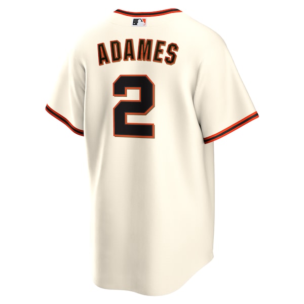 Willy Adames San Francisco Giants Nike 1.0 Replica Jersey - Cream - Image 2