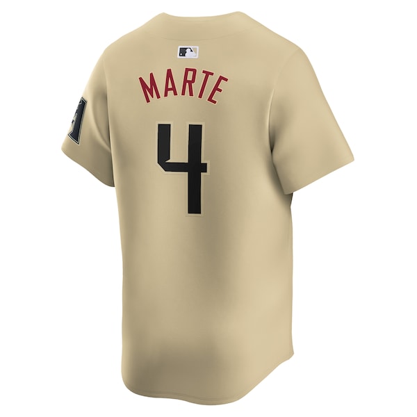 Ketel Marte Arizona Diamondbacks Nike City Connect Limited Player Jersey - Sand - Image 2
