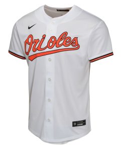 Alternative view of Baltimore Orioles Nike Youth Home Game Jersey - White