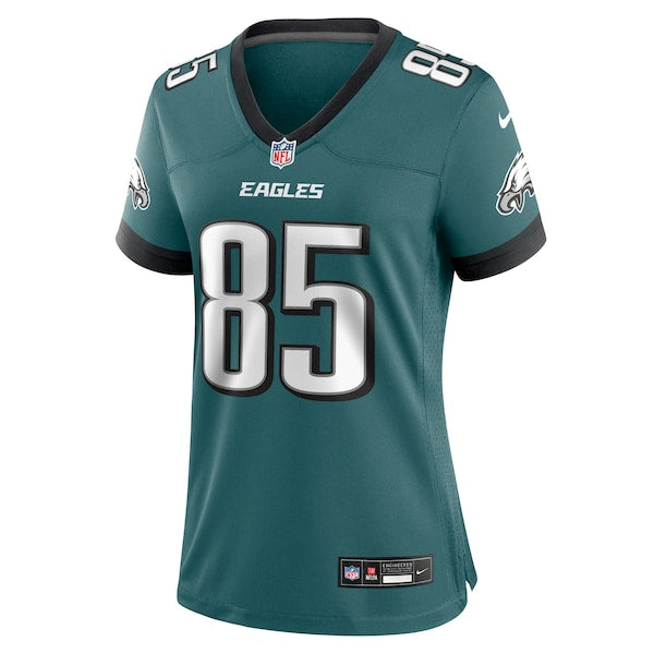 Albert Okwuegbunam Jr. Philadelphia Eagles Nike Women's Team Game Jersey - Midnight Green - Image 3