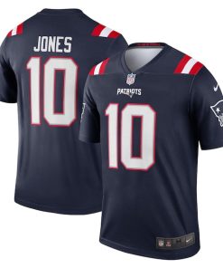 Mac Jones New England Patriots Nike Legend Jersey - Navy