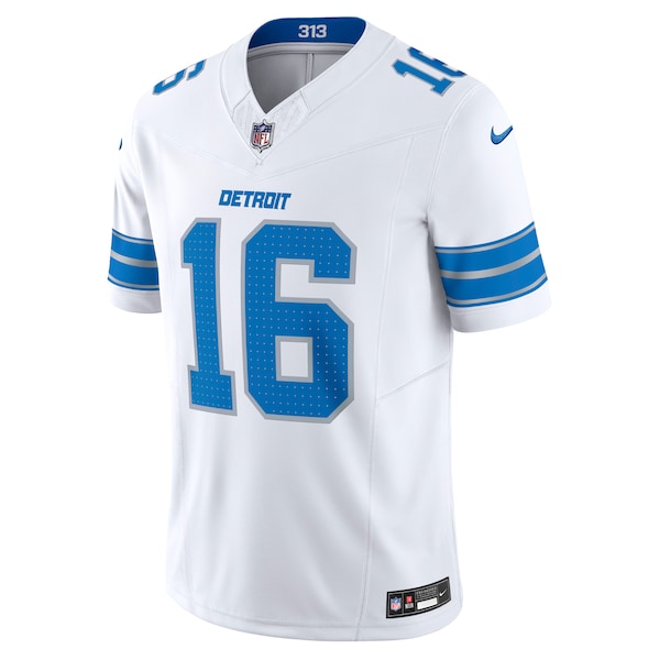 Jared Goff Detroit Lions Nike Vapor F.U.S.E. Limited Jersey - White - Image 2