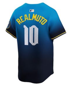 Alternative view of J.T. Realmuto Philadelphia Phillies Nike City Connect Limited Jersey - Navy