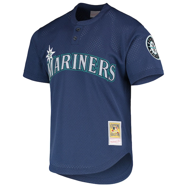Ichiro Suzuki Seattle Mariners Cooperstown Collection Mesh Batting Practice Jersey - Royal - Image 2
