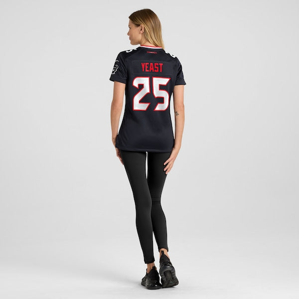 Russ Yeast Houston Texans Nike Women's Team Game Jersey - Navy - Image 5
