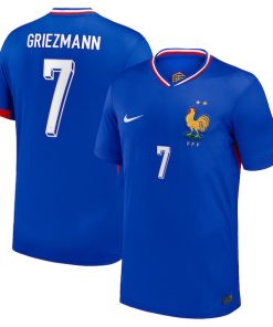 Antoine Griezmann France National Team Nike Youth 2024 Home Replica Jersey - Blue