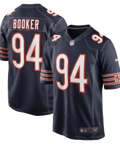 Austin Booker Chicago Bears Nike  Game Jersey -  Navy