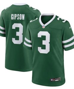 Xavier Gipson New York Jets Nike Team Game Jersey - Legacy Green