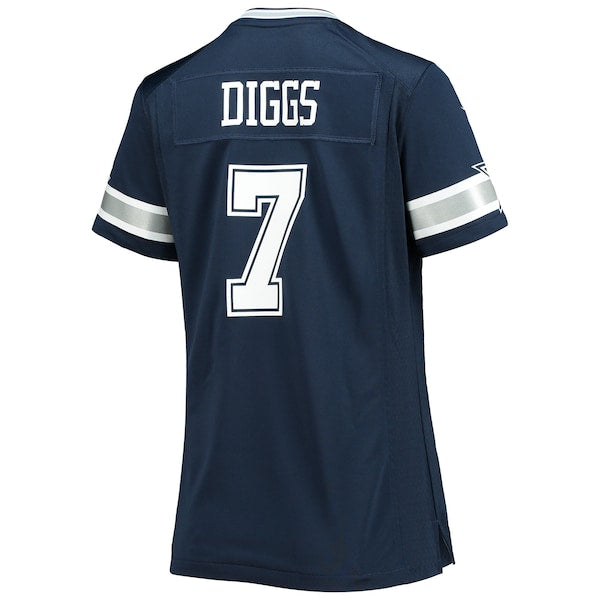 Trevon Diggs Dallas Cowboys Nike Women's Game Jersey - Navy - Image 4