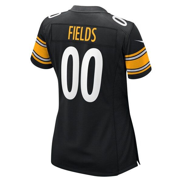 Justin Fields Pittsburgh Steelers Nike Women's Game Player Jersey - Black - Image 3