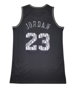 Alternative view of Michael Jordan Chicago Bulls 1997/98 Harwood Classic Throwback Jersey - Black