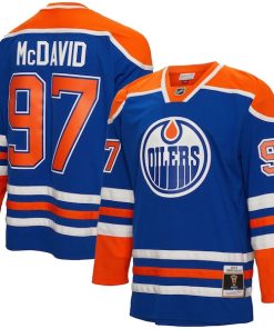 Connor McDavid Edmonton Oilers  2015/16 Blue Line Player Jersey - Blue