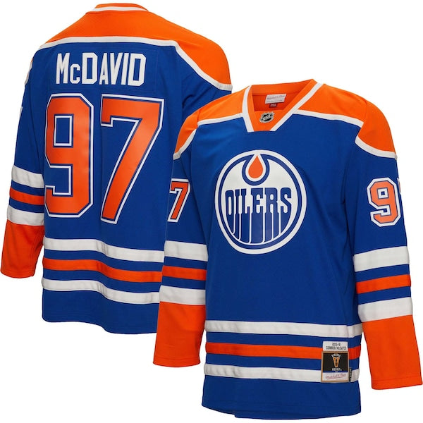 Connor McDavid Edmonton Oilers 2015/16 Blue Line Player Jersey - Blue