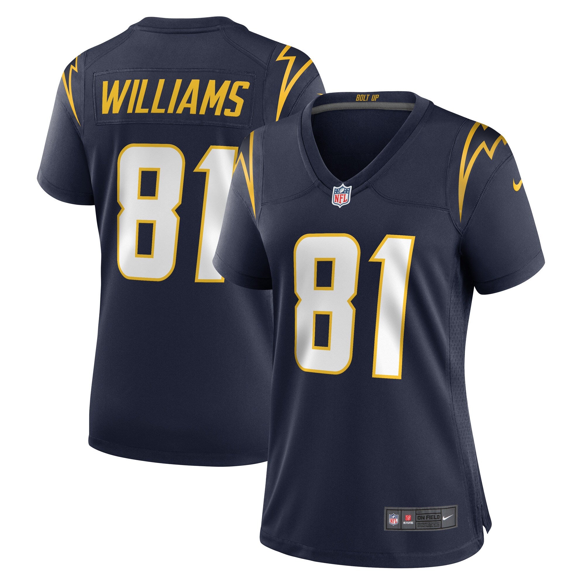 Mike Williams Los Angeles Chargers Nike Women's Game Jersey - Royal/Blue/Navy - Image 8