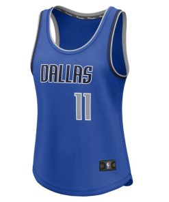 Alternative view of Kyrie Irving Dallas Mavericks  Women's Fast Break Player Jersey - Icon Edition - Blue