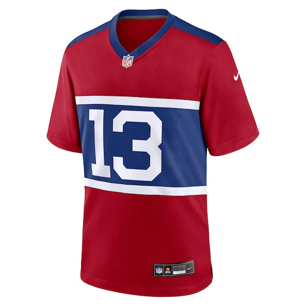 Jalin Hyatt New York Giants Nike Youth Alternate Player Game Jersey - Century Red - Image 3