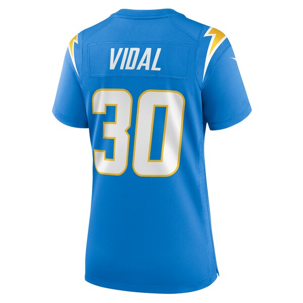 Kimani Vidal Los Angeles Chargers Nike Women's Game Jersey - Powder Blue - Image 3
