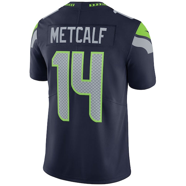DK Metcalf Seattle Seahawks Nike Vapor Limited Jersey - College Navy - Image 3