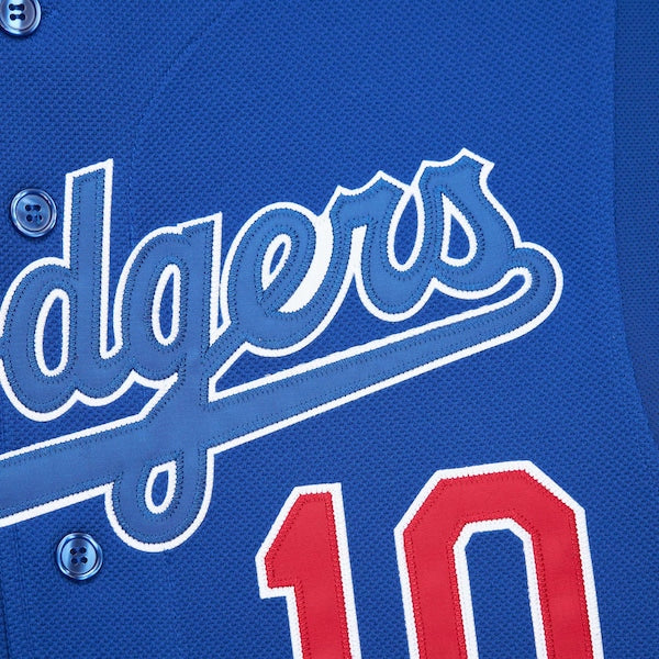 Hideo Nomo Los Angeles Dodgers Cooperstown Collection 2004 Batting Practice Jersey - Royal - Image 6