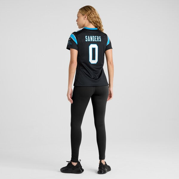 Ja'Tavion Sanders Carolina Panthers Nike Women's Game Jersey - Black - Image 5