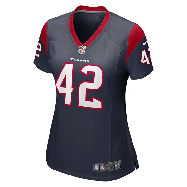 Cory Littleton Houston Texans Nike Women's Nike Women's Team Color Jersey - Navy - Image 2