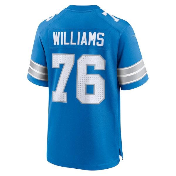 Raequan Williams Detroit Lions Nike Team Game Jersey - Blue - Image 3