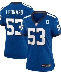 Shaquille Leonard Indianapolis Colts Nike Women's Player Jersey - Blue