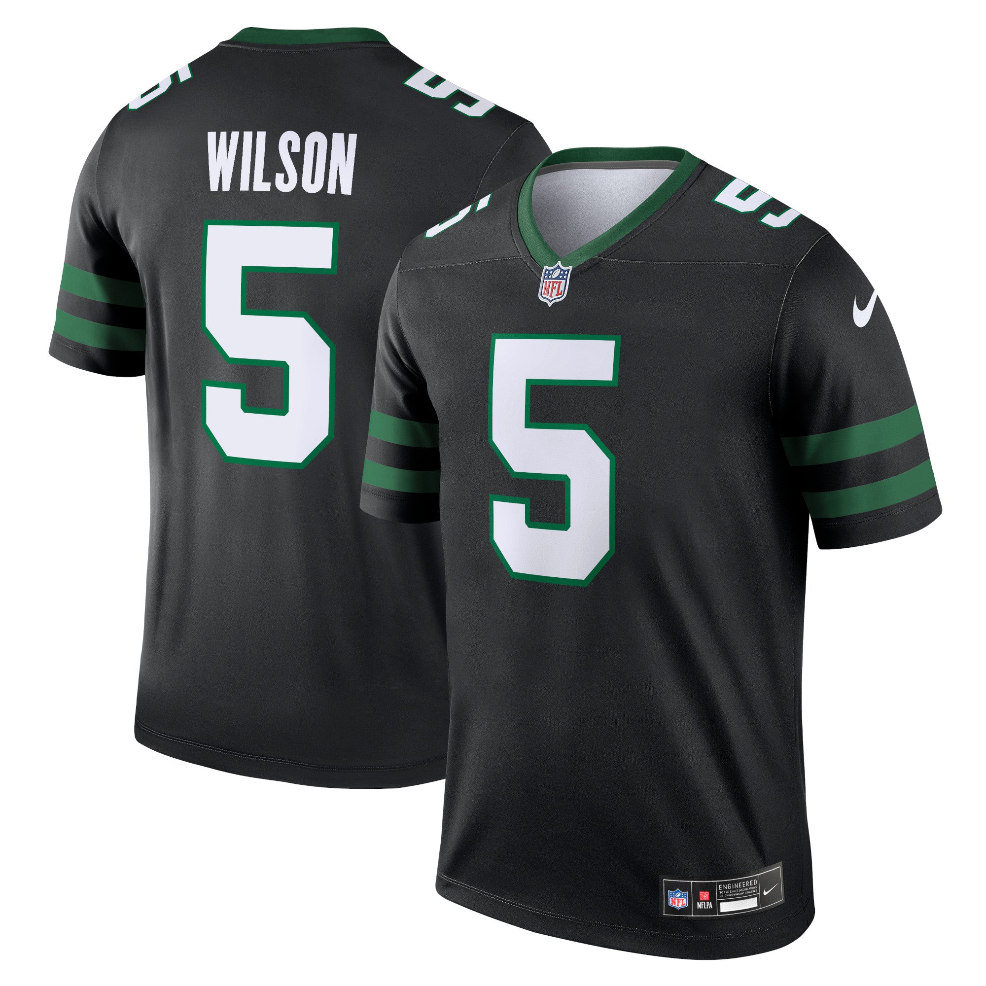 Garrett Wilson New York Jets Nike Legend Jersey - Legacy Green/Black - Image 5
