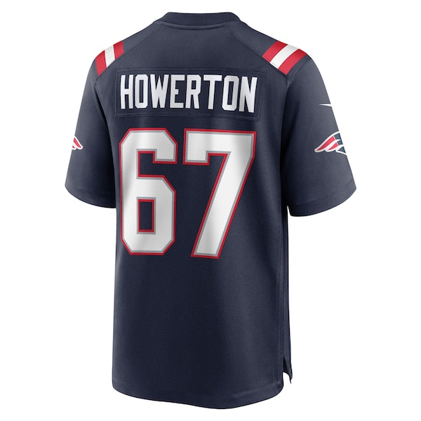 Hayden Howerton New England Patriots Nike Home Game Player Jersey - Navy - Image 3