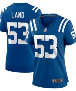 Isaiah Land Indianapolis Colts Nike Women's Team Game Jersey -  Royal