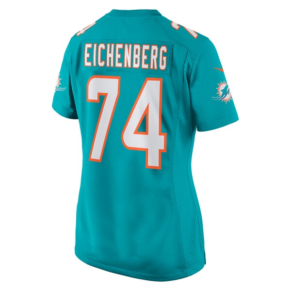 Liam Eichenberg Miami Dolphins Nike Women's Game Jersey - Aqua - Image 3