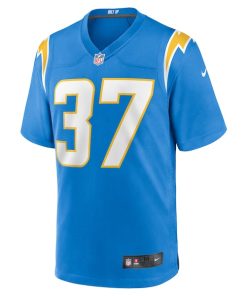Alternative view of Tony Jefferson Los Angeles Chargers Nike Team Game Jersey -  Powder Blue