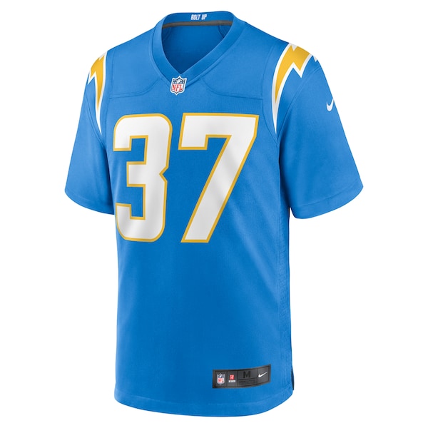 Tony Jefferson Los Angeles Chargers Nike Team Game Jersey - Powder Blue - Image 2