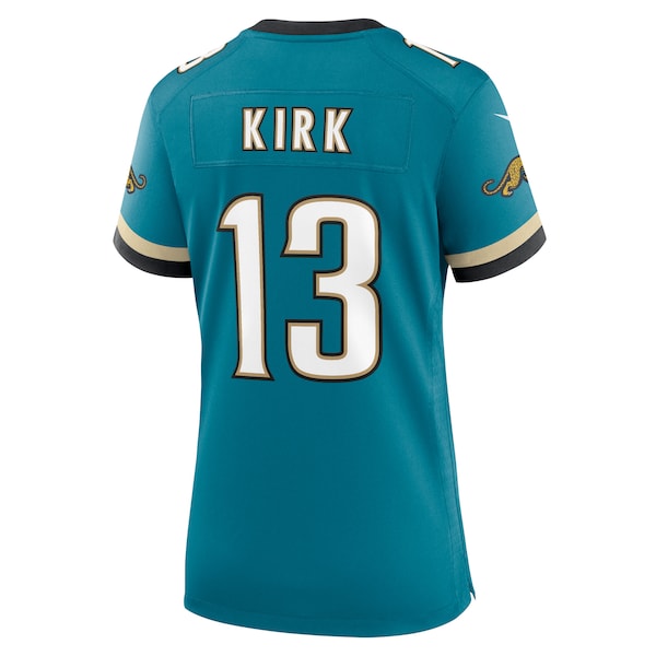 Christian Kirk Jacksonville Jaguars Nike Women's Prowler Throwback Game Jersey - Teal - Image 2