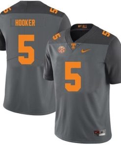 Hendon Hooker Tennessee Volunteers Nike Player Game Jersey - Gray