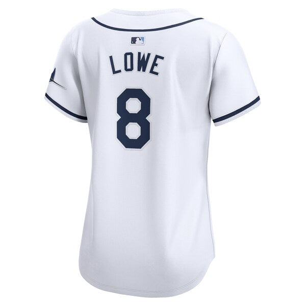 Brandon Lowe Tampa Bay Rays Nike Women's Home Limited Player Jersey - White - Image 3