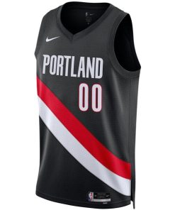 Alternative view of Scoot Henderson Portland Trail Blazers Nike Unisex Swingman Jersey - Icon Edition - Black