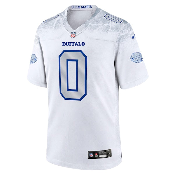 Keon Coleman Buffalo Bills Nike 2025 Rivalries Collection Game Jersey - White - Image 2