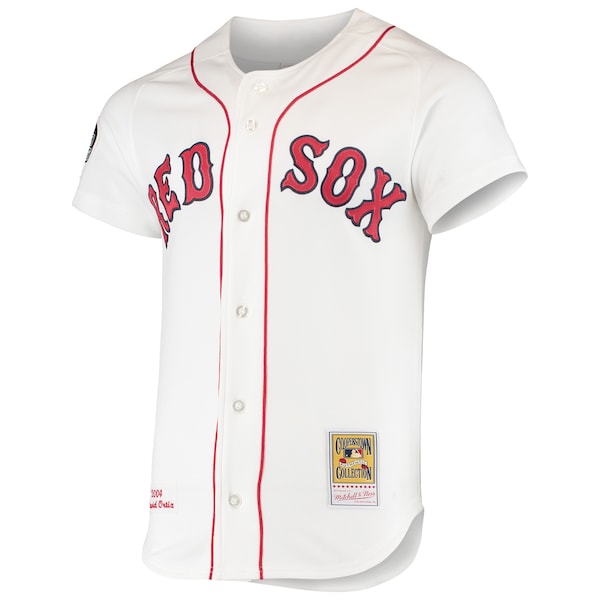 David Ortiz Boston Red Sox 2004 Cooperstown Collection Home Authentic Jersey - White - Image 2