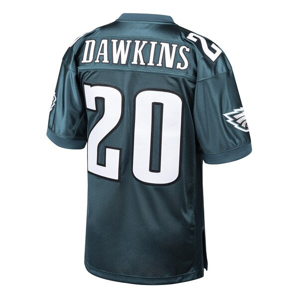 Brian Dawkins Philadelphia Eagles 1996 Authentic Throwback Retired Player Jersey - Green - Image 3
