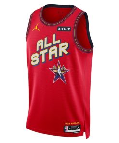 Alternative view of Shai Gilgeous-Alexander Nike Unisex 2025 NBA All-Star Game Swingman Player Jersey - Red