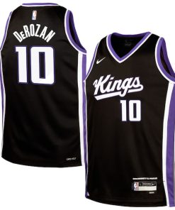 DeMar DeRozan Sacramento Kings Nike Youth Swingman Jersey - Icon Edition - Black