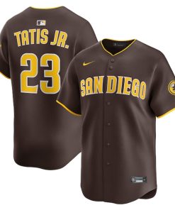 Fernando Tatis Jr. San Diego Padres Nike Alternate Limited Player Jersey - Brown